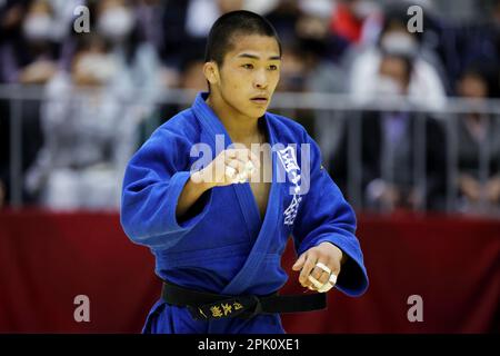 Fukuoka, Japan. 1st Apr, 2023. Taiki Nakamura Judo : All Japan Selected Judo Championships Men's -60kg in Fukuoka, Japan . Credit: Naoki Nishimura/AFLO SPORT/Alamy Live News Stock Photo