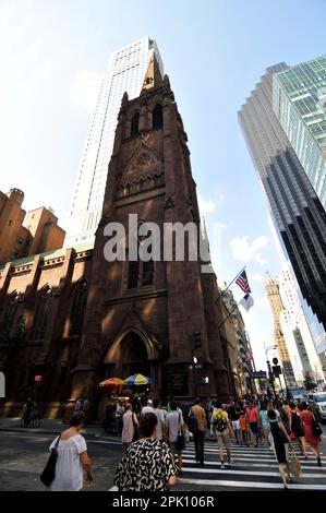 The Fifth Avenue Presbyterian Church in Manhattan, New York City, USA. Stock Photo
