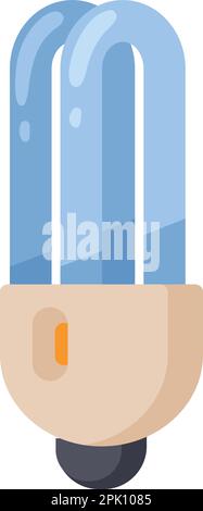 smart bulb light Stock Vector