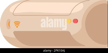 air conditioning smarthome Stock Vector