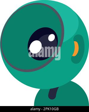 web camera device tech Stock Vector