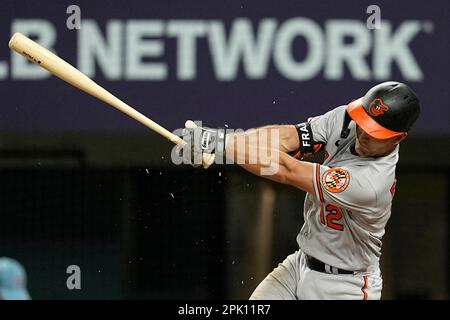 Adam Frazier of the Seattle Mariners poses for a photo during the