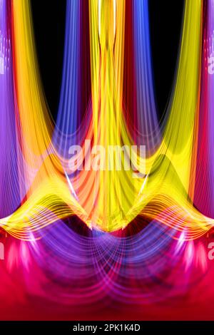 bunte Fantasien mit Lensball Stock Photo