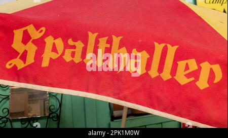 Bordeaux , Aquitaine  France - 03 31 2023 : spalthaller logo sign and text brand of beer of strasbourg origin in france Stock Photo