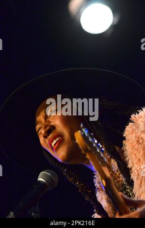 Milan Italy 06/11/2021: Judith Hill live concert at the Blue Note of Milan Stock Photo