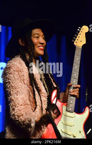 Milan Italy 06/11/2021: Judith Hill live concert at the Blue Note of Milan Stock Photo
