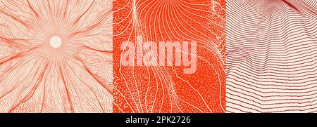 Abstract background with dynamic particles. Circular grid pattern. Technology style. 3d vector illustration for business, science or technology. Stock Vector