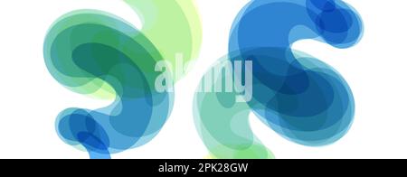 Abstract background. Spiral. 3d vector illustration. Design for banner, flyer, poster, cover or brochure. Stock Vector