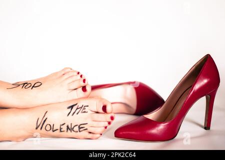 International day for the elimination of violence against women. Credits: Andrea Pinna Stock Photo