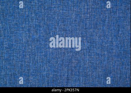 Blank navy blue cloth, fabric, textile material as backdrop, background or texture Stock Photo