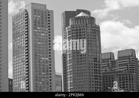 Boston is an easy city to walk around. Stock Photo