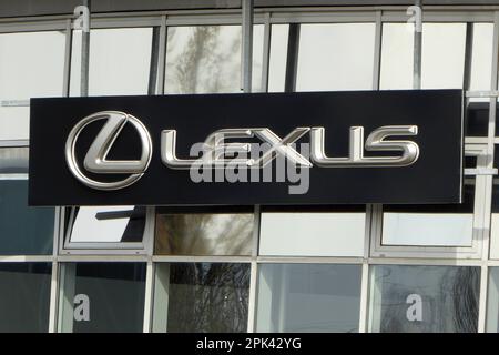 Lexus / Schriftzug / Logo Stock Photo