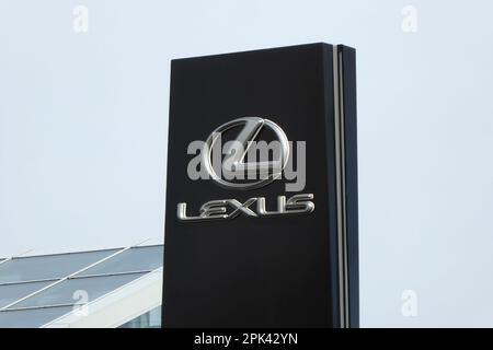 Lexus / Schriftzug / Logo Stock Photo