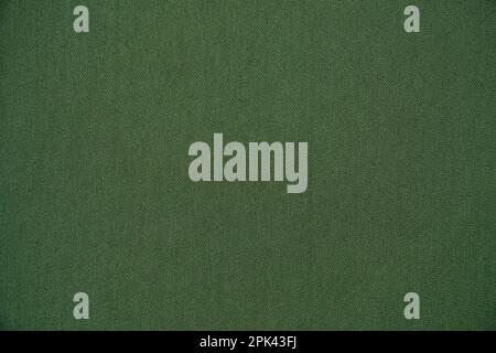 Background, fabric texture of green color closeup Stock Photo