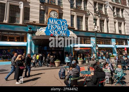 Louis Vuitton Designer Boutique in Macy's Flagship Department Store, Herald  Square, NYC, USA Stock Photo - Alamy