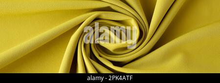 Olive fabric textured background, cloth textured backdrop Stock Photo