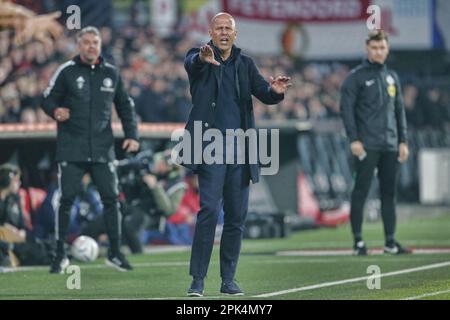 ROTTERDAM, 5-4-2023, Stadium de Kuip, Dutch eredivisie cup, 2022/2023,  Feyenoord - Ajax (cup), KNVB beker (Photo by Pro Shots/Sipa USA) Credit:  Sipa US/Alamy Live News Stock Photo - Alamy