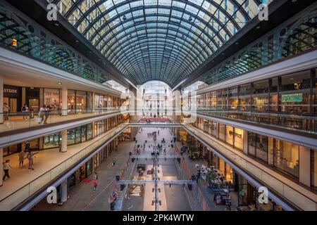 Mall of Berlin and Bundesrat - Berlin, Germany Stock Photo