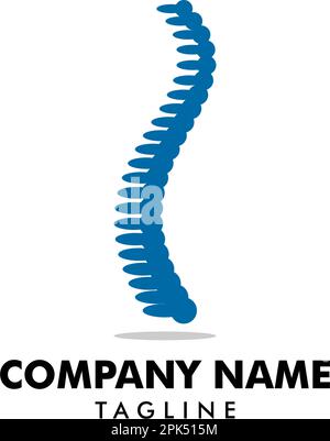 Spine icon vector design element logo symbol Stock Vector