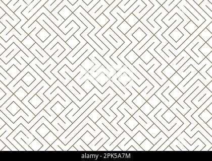 Color rotated lines background generative pattern illustration Stock Vector
