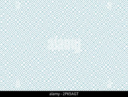 Color rotated lines background generative pattern illustration Stock Vector