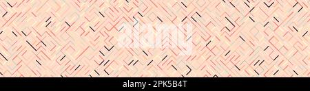 Color rotated lines background generative pattern illustration Stock Vector