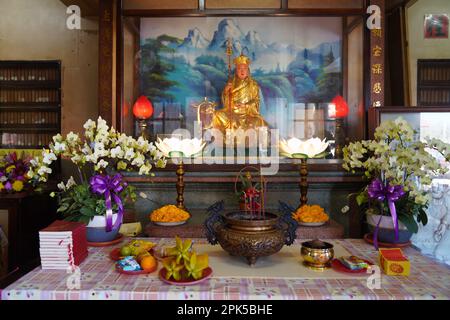 Temple in Hengchun city Stock Photo