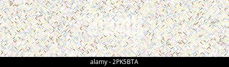 Color rotated lines background generative pattern illustration Stock Vector