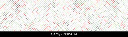 Color rotated lines background generative pattern illustration Stock Vector