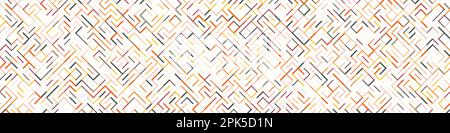Color rotated lines background generative pattern illustration Stock Vector