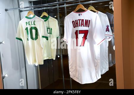 Shohei Ohtani White Los Angeles Angels Game-Used #17 Jersey vs