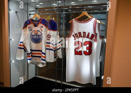 Michael Jordan 1998 'The Last Dance' Chicago Bulls Signed & Game Worn Jersey, Matched to 2 Games, VICTORIAM, PART II, 2023