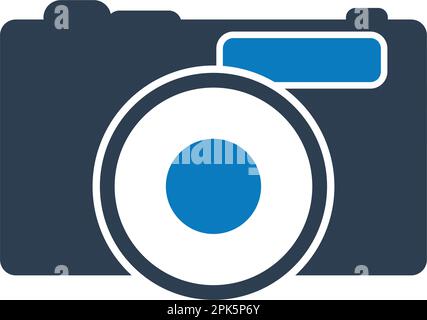 Camera Icon. Flat style vector EPS. Stock Vector