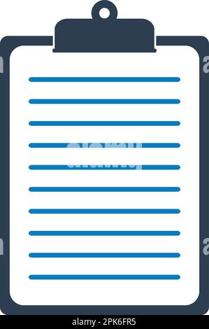 Clipboard Icon. Flat style vector EPS. Stock Vector