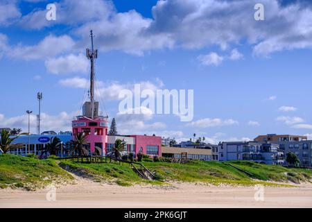 Beach, Jeffreys Bay near Port Elizabeth, Garden Route, Eastern Cape, South Africa Stock Photo