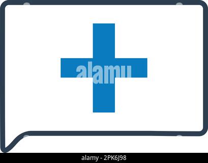 Emergency Icon. Flat style vector EPS. Stock Vector