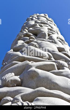 Sculptures, Vigeland installation in Frogner Park, Oslo, Norway Stock Photo