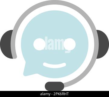 Call center, customer support vector icon illustration Stock Vector
