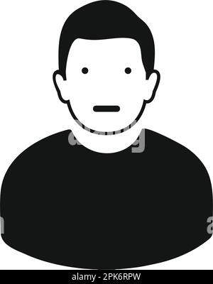 Average Icon logo sign vector outline in black and white color Stock ...
