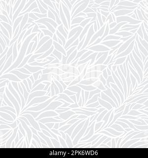 Abstract floral seamless pattern. Vector illustration background Stock Vector