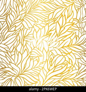 Abstract floral seamless pattern. Vector illustration background Stock Vector