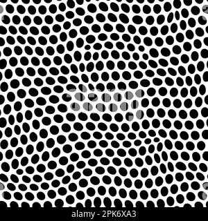 Abstract dots seamless pattern. Vector illustration background Stock Vector