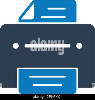 Printer Icon. Flat style vector. Stock Vector