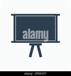 Presentation icon. Flat style vector EPS. Stock Vector