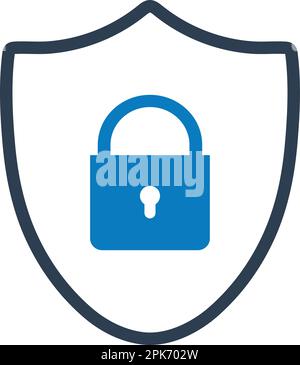 Shield Icon. Flat style vector EPS. Stock Vector