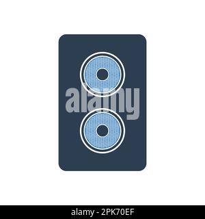 Speaker, Sound box Icon. Editable Vector EPS Symbol Illustration. Stock Vector