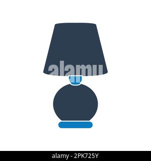 Table Lamp Icon. Editable Vector EPS Symbol Illustration. Stock Vector