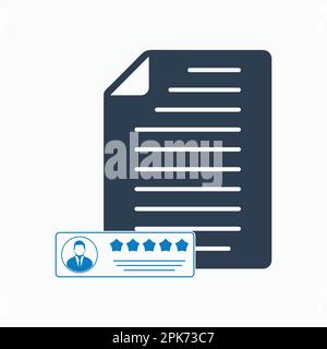 Customer Feedback Icon. Flat style vector EPS. Stock Vector