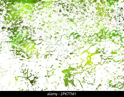 Dirty old green background. Vector illustration Stock Vector