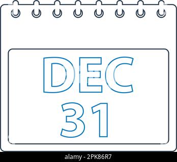 Calendar line Icon. Vector EPS. Stock Vector